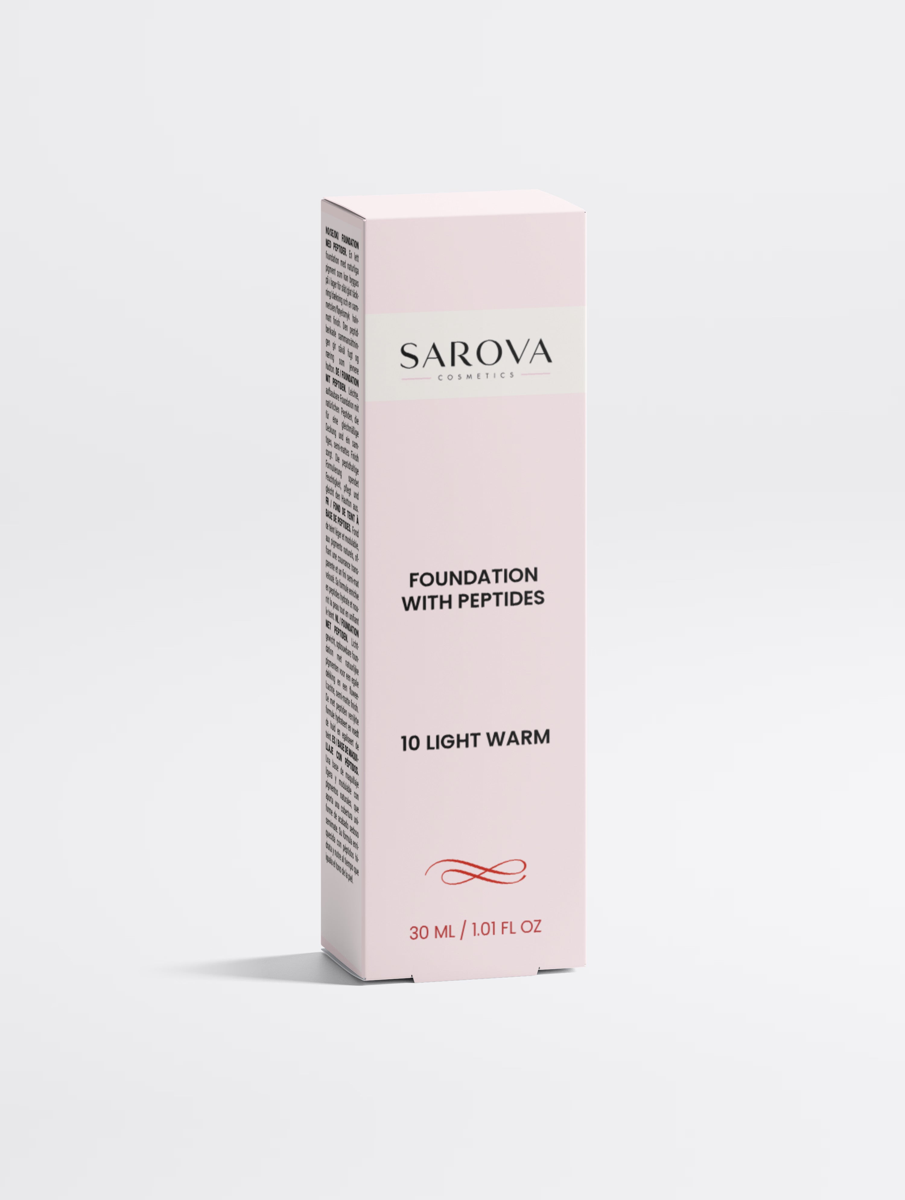 Perfecting Foundation with Peptides — 10 Light Warm