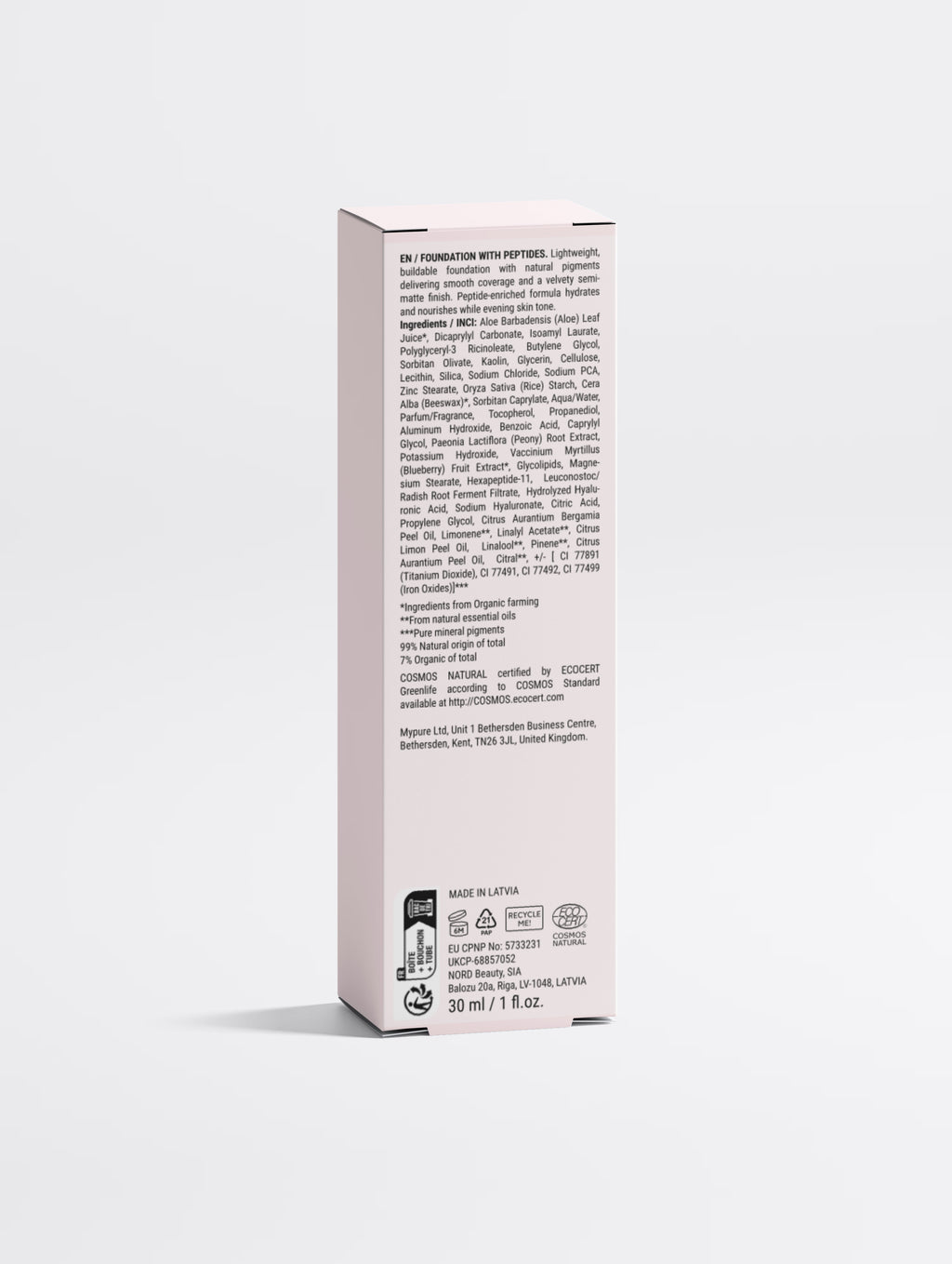 Perfecting Foundation with Peptides — 25 Medium Warm