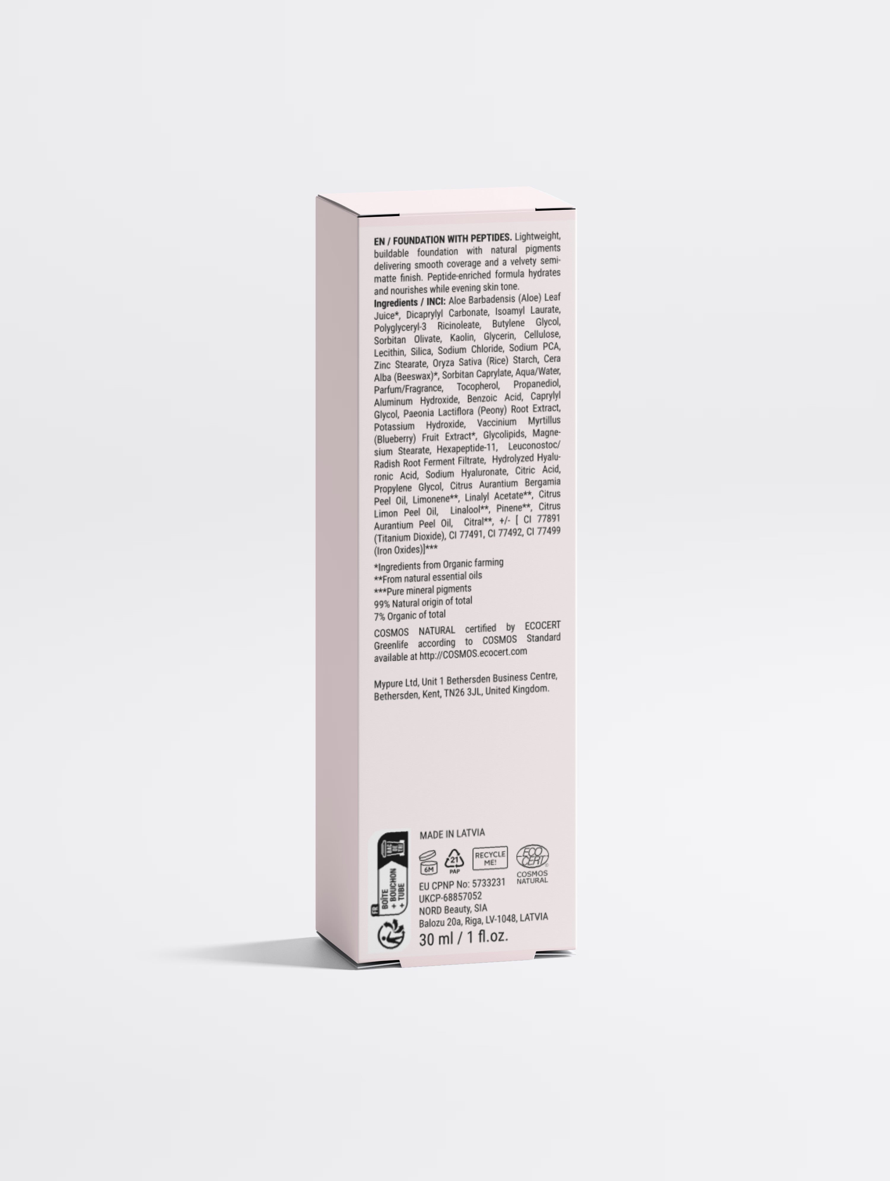 Perfecting Foundation with Peptides — 25 Medium Warm